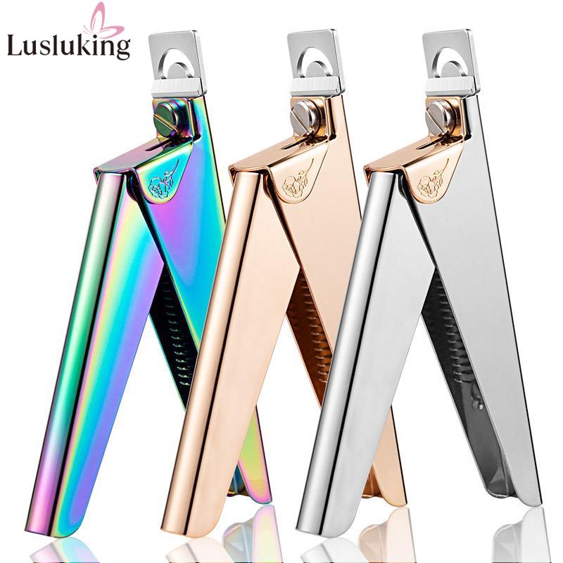 Nail Art Rainbow - Stainless Steel UV Gel False Nail