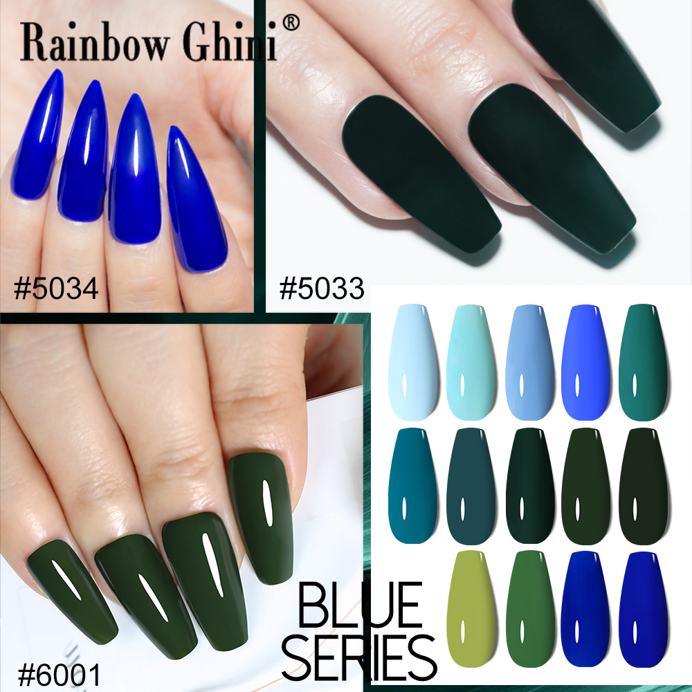 Nail Art Rainbow - Rainbow Ghini 15ML Cornflower Blue Color