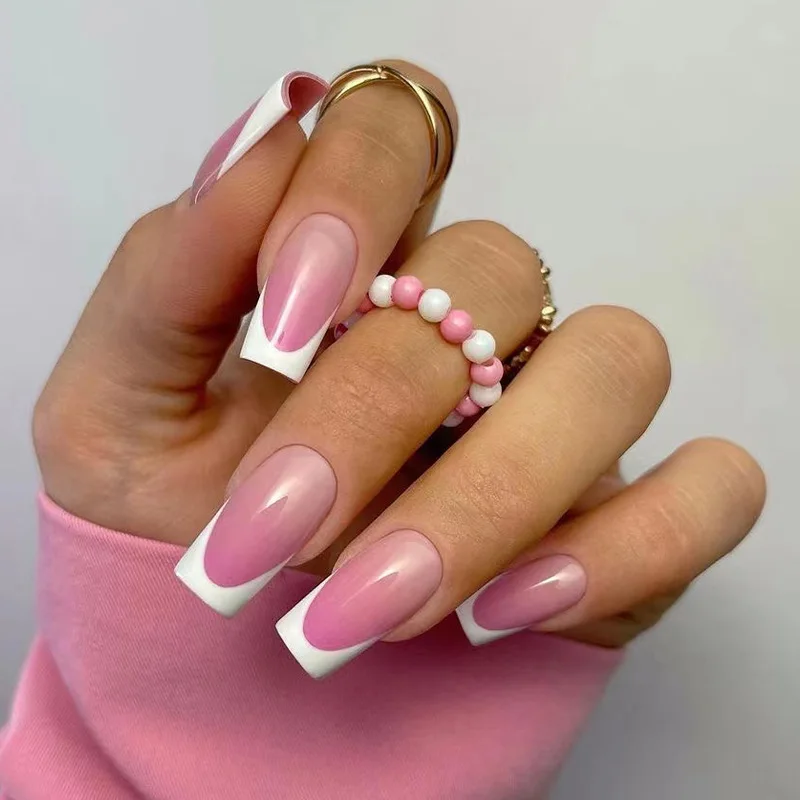 24Pcs/Set Solid Color Wearing  - Nail Art Full Color ulasan dan harga
