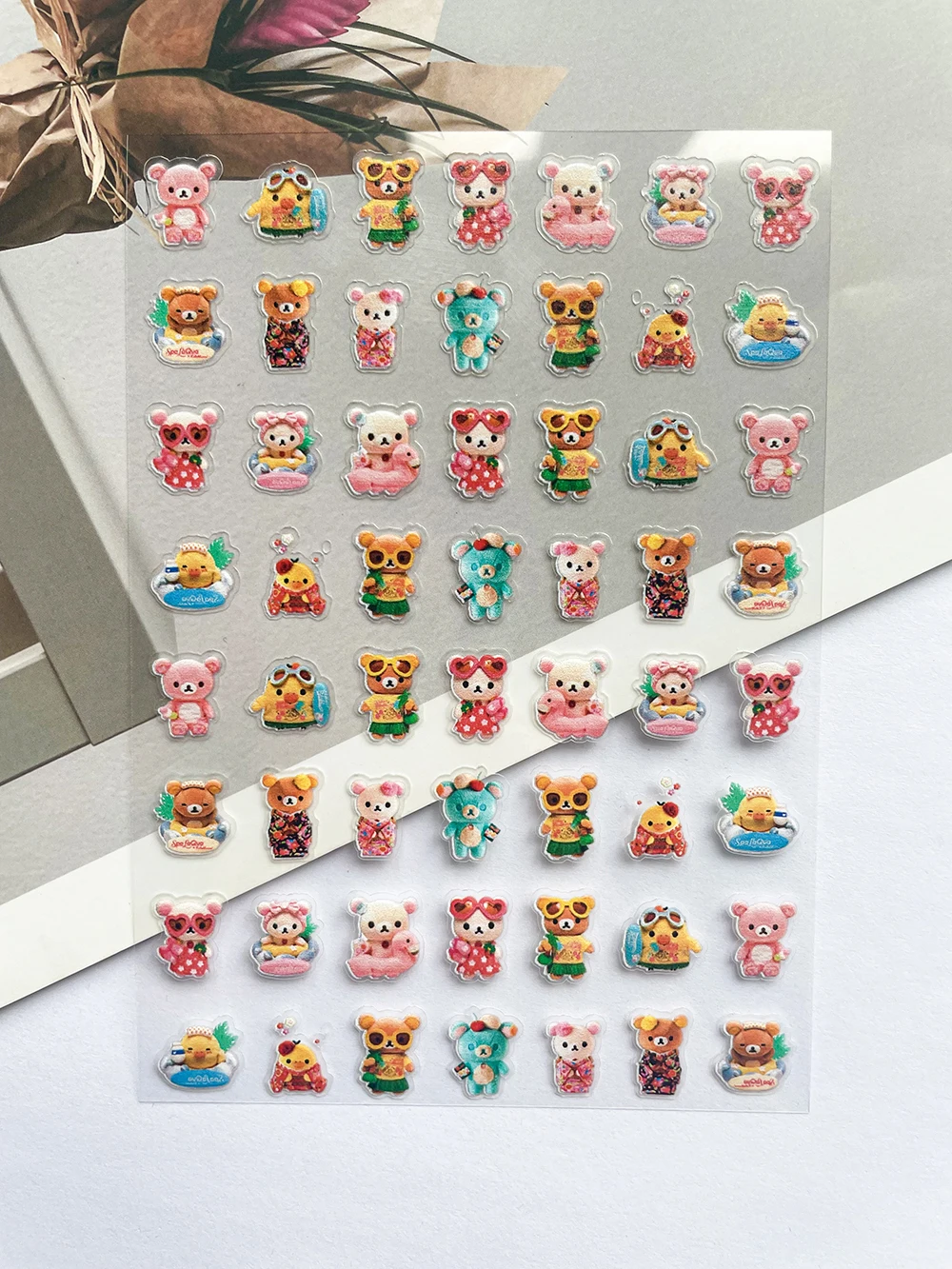 Pvc Super Mini Rilakkuma Poste - Nail Art Design ulasan dan harga
