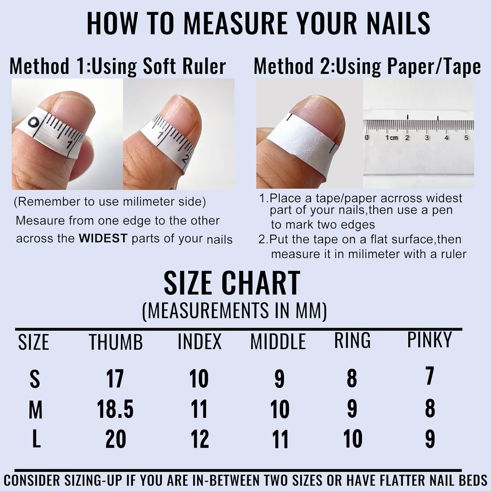 Handmade Press On Nails Transp - Nail Art Design ulasan dan harga