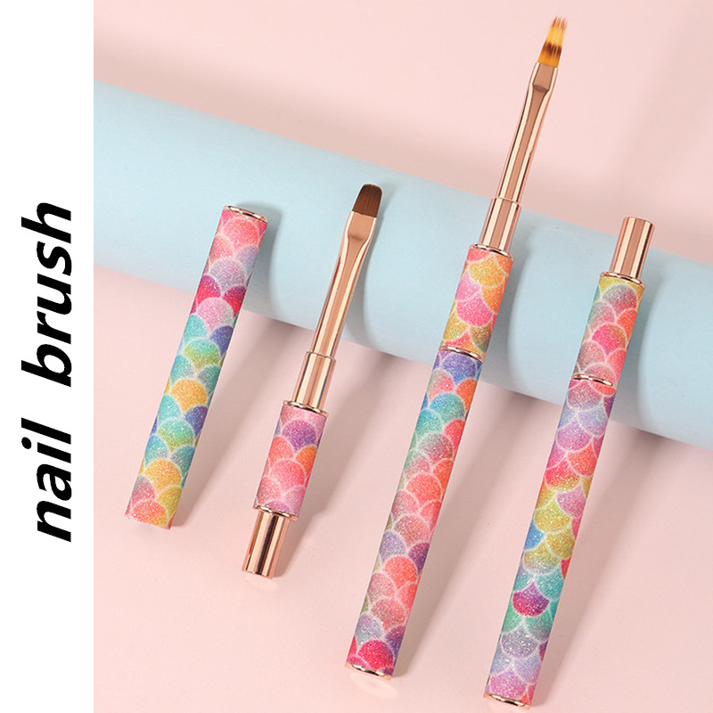 1/12PCS Rainbow Gradient Nail  - Nail Art Rainbow ulasan dan harga