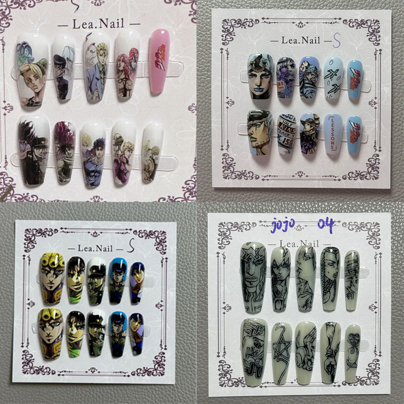 JOJO Nail Art Student Anime Ca - Nail Art Design ulasan dan harga