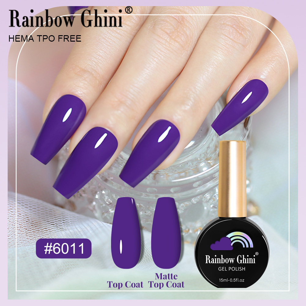RG 15ml 17 Colors Purple Serie - Nail Art Rainbow ulasan dan harga