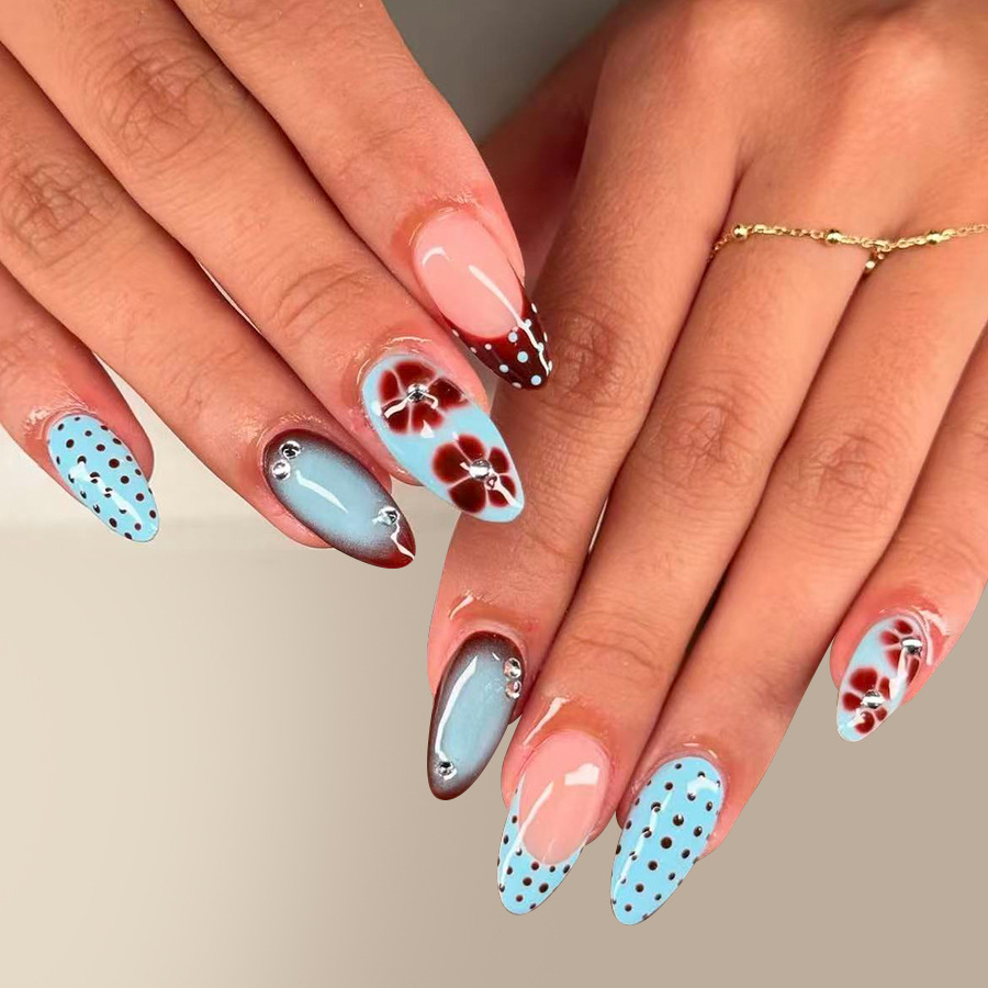 Double Headed Nails Magnet Fre - Nail Art Full Color ulasan dan harga