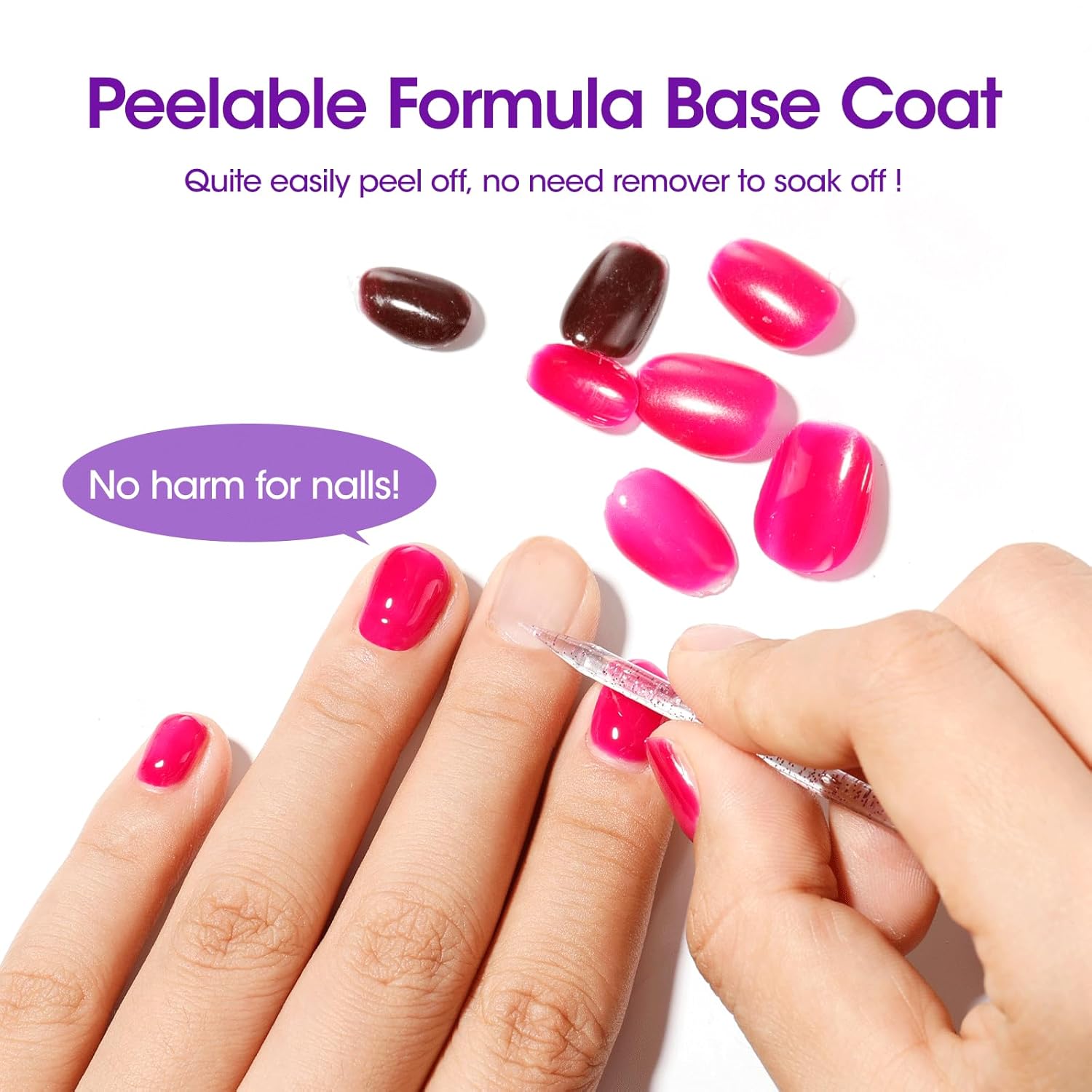 Peel Off Base Gel Long Wear Su - Peel Off Base Coat ulasan dan harga
