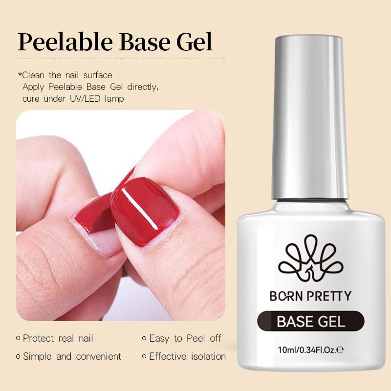 BORN PRETTY Peel Off Base Gel  - Peel Off Base Coat ulasan dan harga