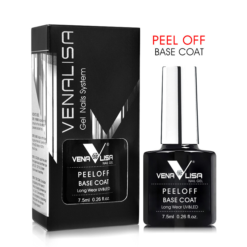 Venalisa Long Wear Top Coat Te - Peel Off Base Coat ulasan dan harga