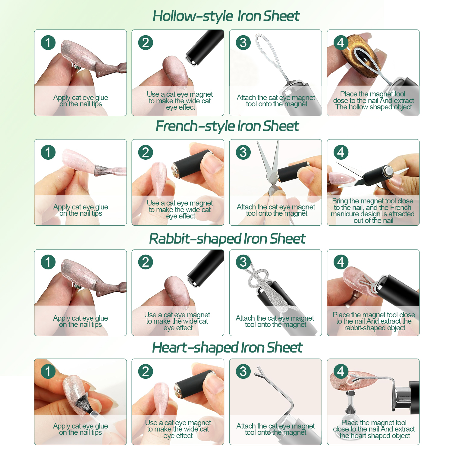 Nailpop Cat Eye Magnet Kit Sil - Nail Art Full Color ulasan dan harga