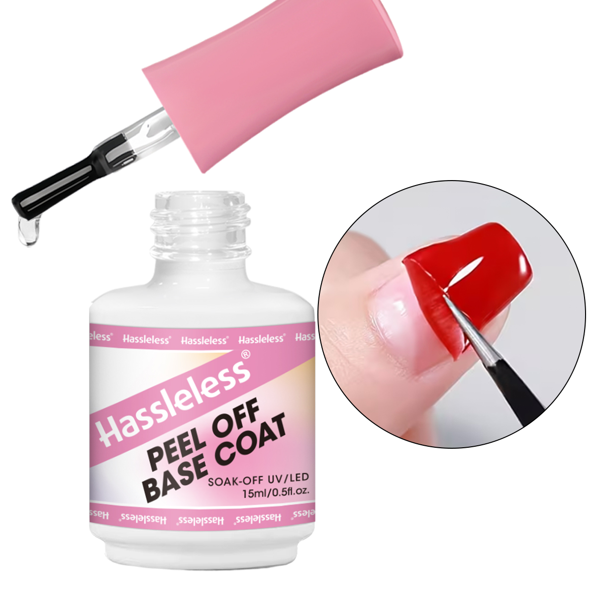 Hassleless Peel Off Base Coat  - Peel Off Base Coat ulasan dan harga