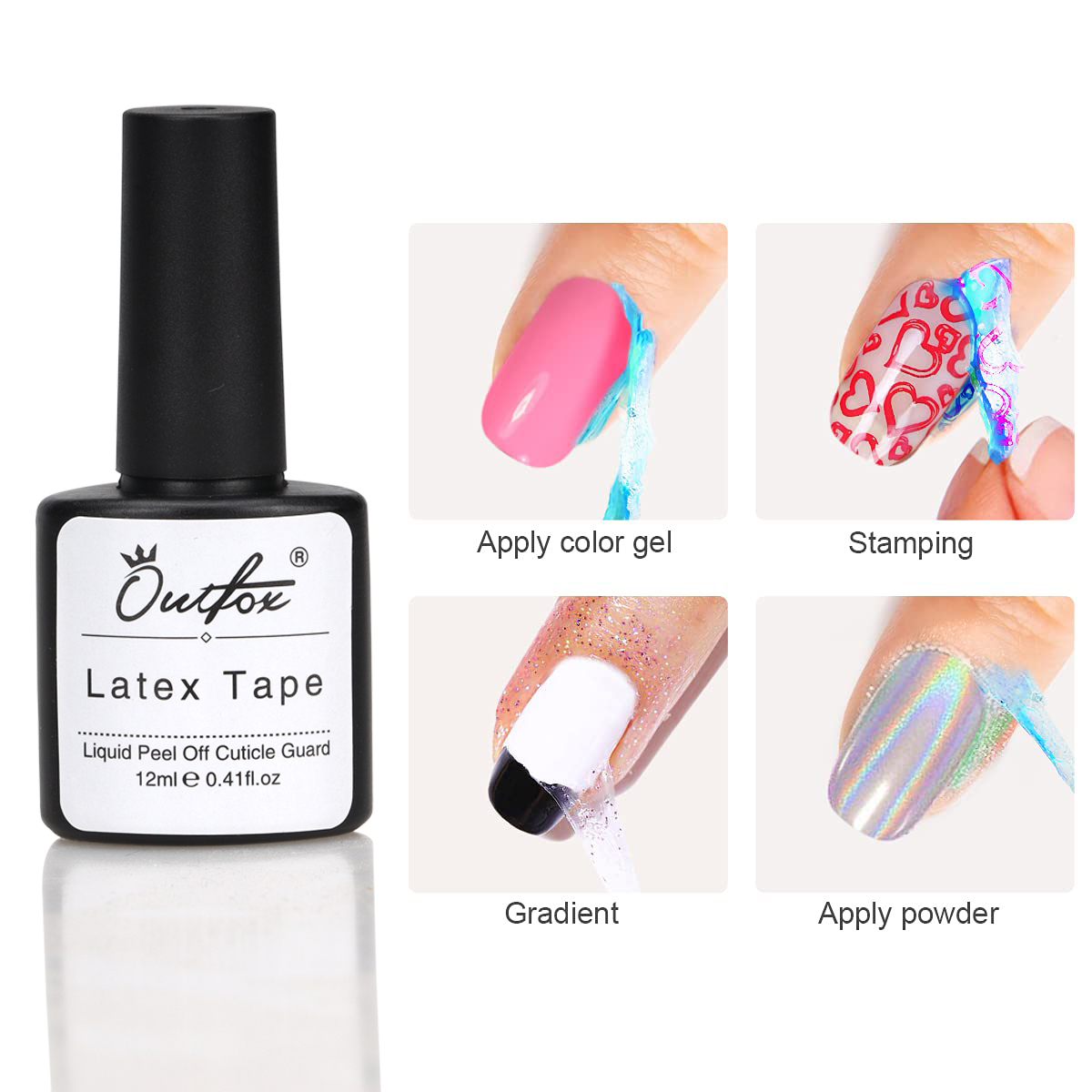 12ML Nail Peel Off Liquid Anti - Peel Off Base Coat ulasan dan harga