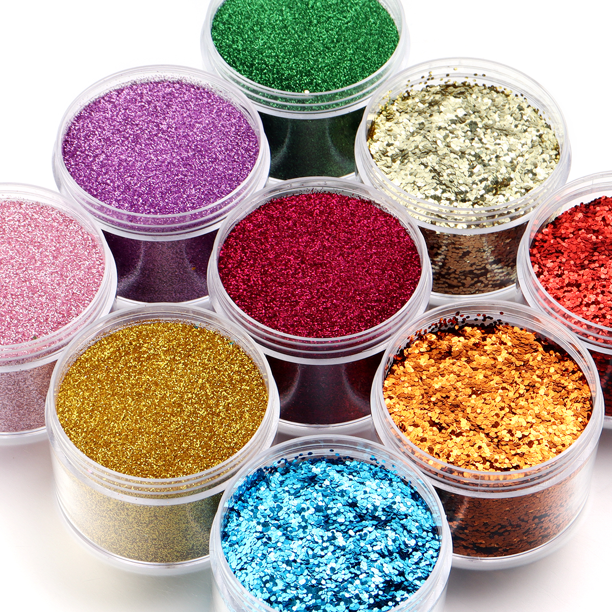 30g/Bottle Holographic Colorfu - Nail Art Design ulasan dan harga