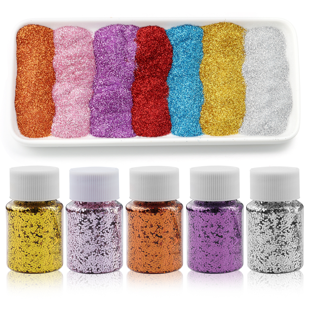 30g/Bottle Holographic Colorfu - Nail Art Design ulasan dan harga